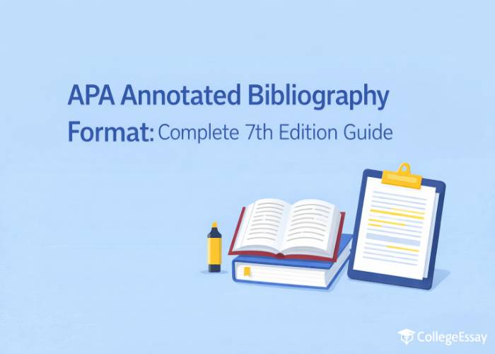 annotated bibliography apa