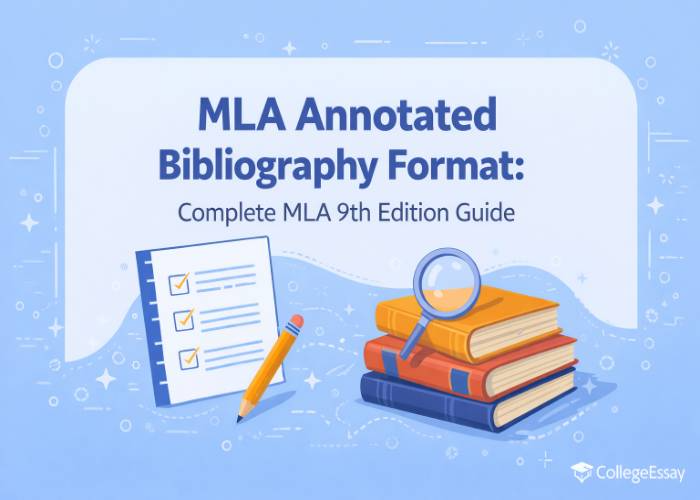 MLA 9 annotation bibliography