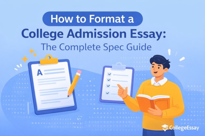 college-admission-essay-format