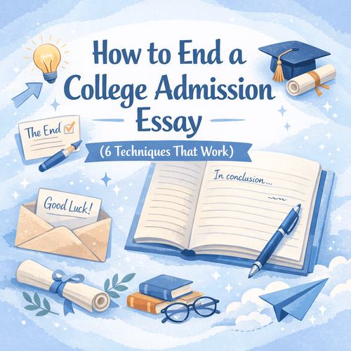 How to End a College Admission Essay