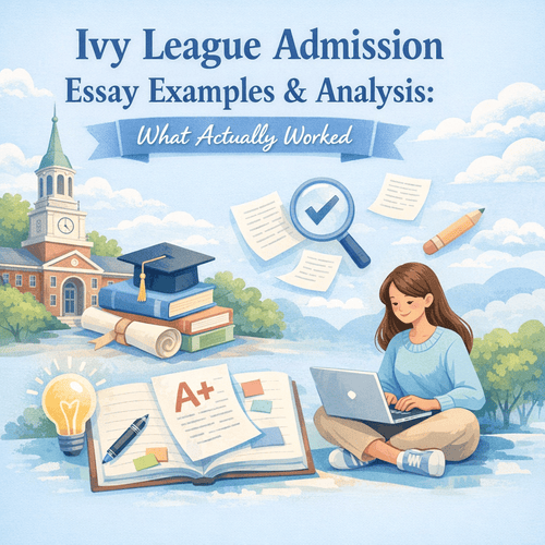 Ivy League Admission Essay Examples & Analysis