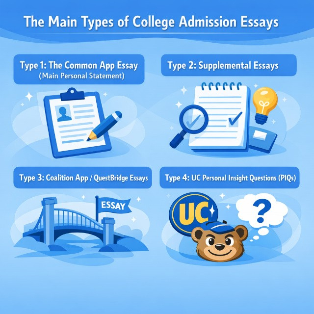 types-of-admission-essays