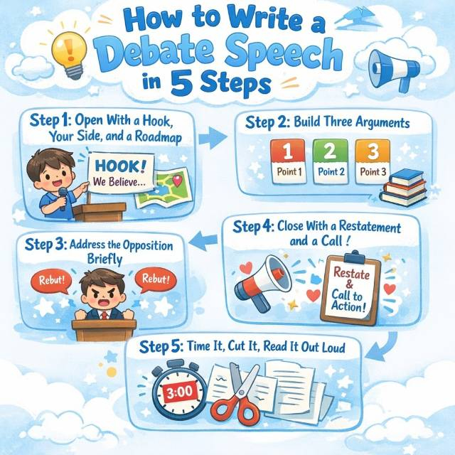 How to Write a Debate Speech?