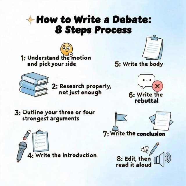 How to Write a Debate?