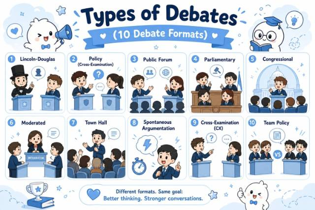 10 Most Common Debate Formats