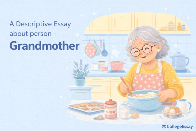 Descriptive essay about a person, grand mother 