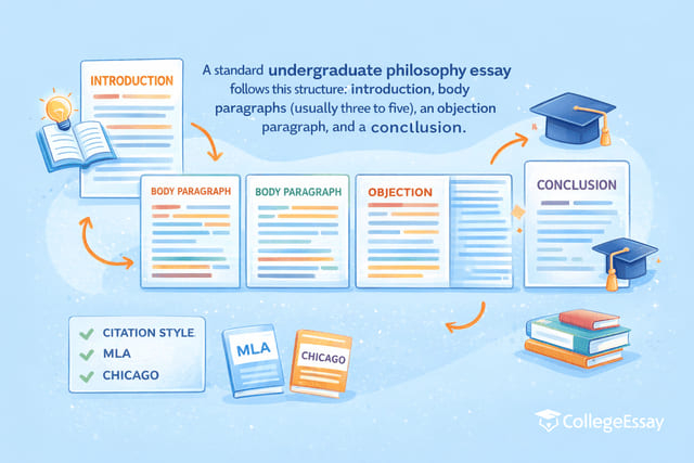 Figure shows the structure of philosophy essay