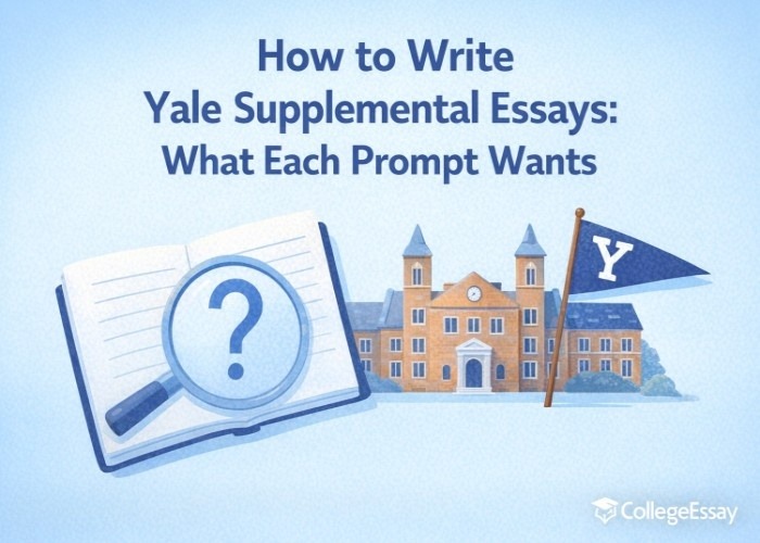 Yale Supplemental Essays