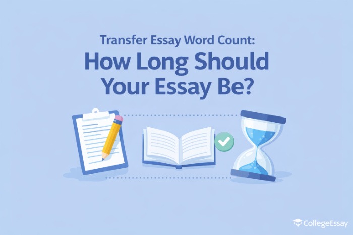 Transfer Essay Word Count