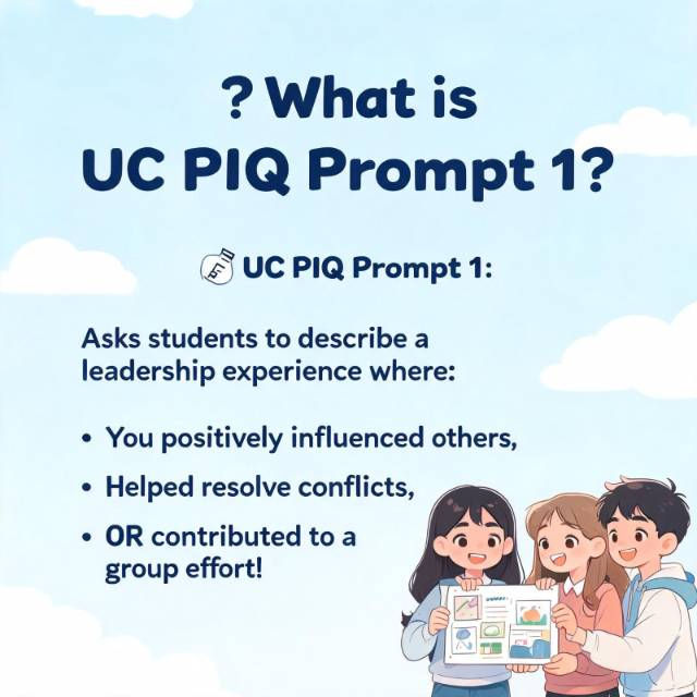 What UC PIQ Prompt 1?
