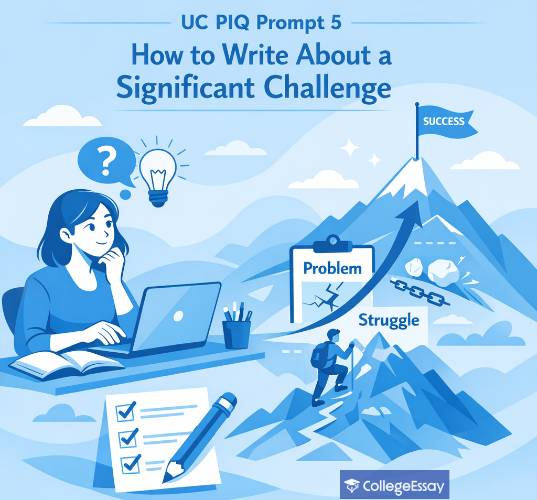 UC PIQ Prompt 5: How to Write About a Significant Challenge