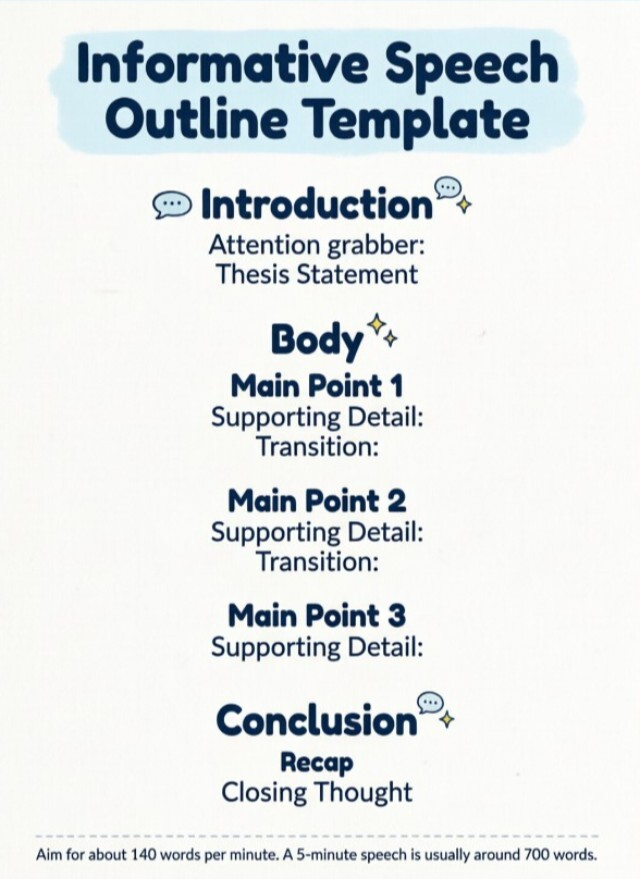 Informative Speech Outline