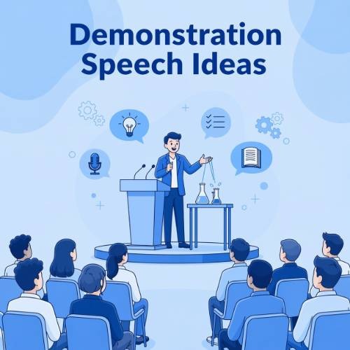 demonstration speech ideas