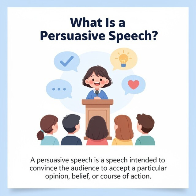 what is persuasive speech?