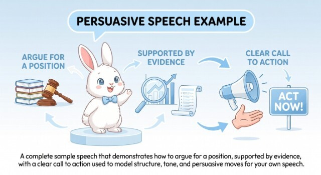 Persuasive Speech Example