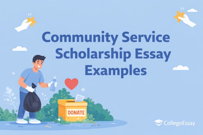 Community Service Scholarship Essay Examples
