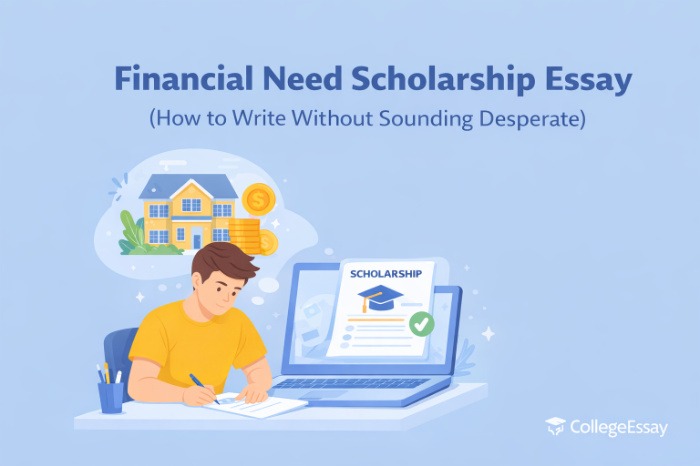 Financial Need Scholarship Essay