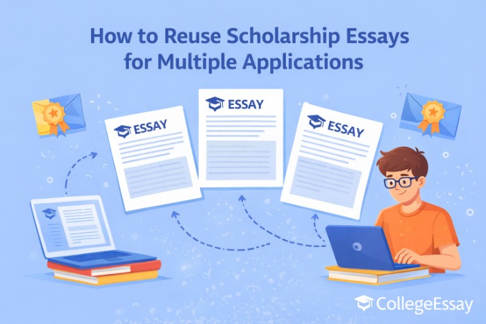 How to Reuse Scholarship Essays
