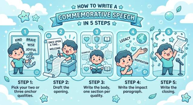 How to Write a Commemorative Speech?