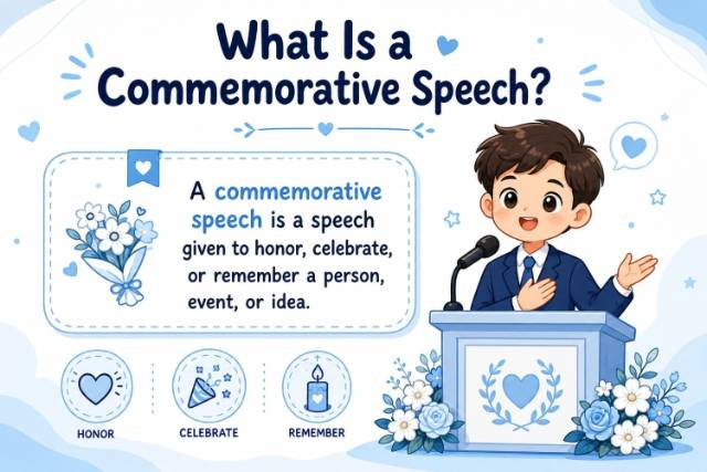What Is a Commemorative Speech?